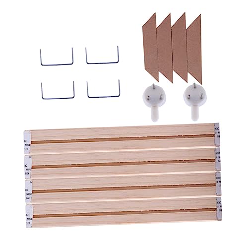 DIYEAH Einfach Zu Montierender Leinwandrahmen Für Ölgemälde 25 X 25 cm Bilderrahmen Für Die Wanddekoration von DIYEAH
