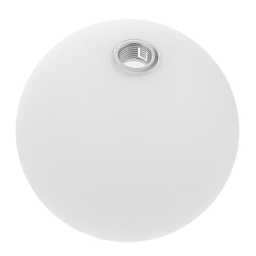 DIYEAH Frostglas Kugellampenschirm Rund Lampenschirm Glas Lampenabdeckung Für Wandleuchten Fassung Wohnzimmer Beleuchtung Sanftes Licht Elegant Robust Einfach Montierbar von DIYEAH