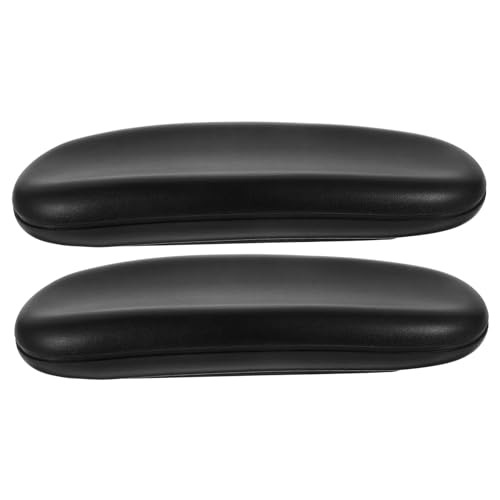 DIYEAH Gaming Chair Armlehnenpolster Teiliges PU Ersatz Armlehnenpads für Bürostuhl Drehstuhl Ergonomisch Gepolstert zur Schonung von Ellbogen Praktische Handstütze für Büro und Gaming von DIYEAH