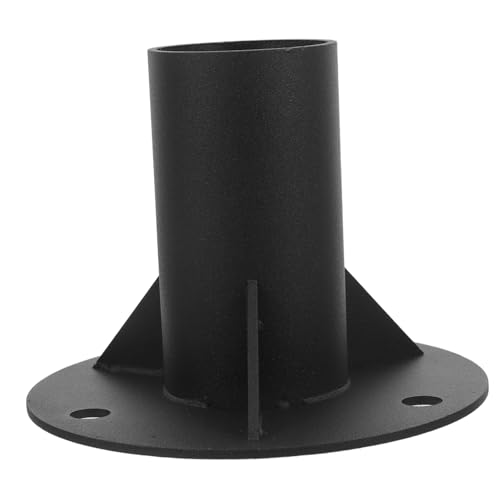 DIYEAH Geländerflansch Pfostenfußflansch Zaunpfostenhalterungen Pfostenflanschbasis Halter für Zaunpfosten Geländerpfostenhalterung Deck -Geländerhalterung Stahl Black DIYEAH Geländerflansch Pfostenfußflansch Zaunpfostenhalterungen Pfostenflanschbasis Halter für Zaunpfosten Geländerpfostenhalterung Deck -Geländerhalterung Stahl Black von DIYEAH
