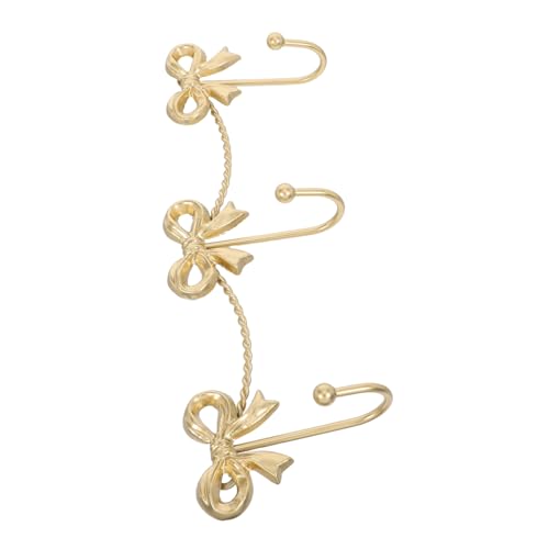 DIYEAH Goldene Metall Bow Wandhaken Fach Dekorative Schlüssel und Mantelhaken Langlebige Eisenhaken mit Luxuriöser Oberfläche für Bad Büro Küche Vielseitige Wandaufhängung DIYEAH Goldene Metall Bow Wandhaken Fach Dekorative Schlüssel und Mantelhaken Langlebige Eisenhaken mit Luxuriöser Oberfläche für Bad Büro Küche Vielseitige Wandaufhängung von DIYEAH