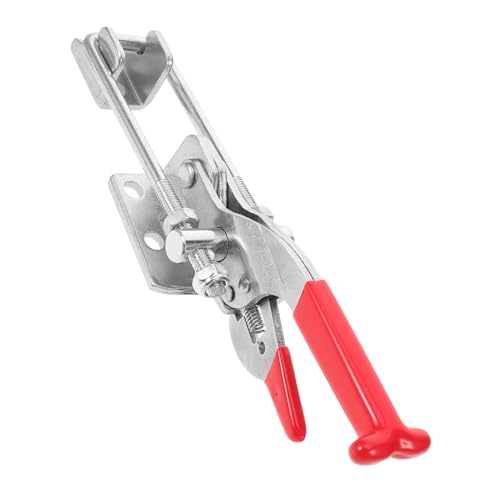 DIYEAH Griff Hasp Verschluss für Motorhaube Flexibler T Griff Zugverschluss für Werkzeugkisten für Zuverlässige und Vibrationsdämpfende Sicherung DIYEAH Griff Hasp Verschluss für Motorhaube Flexibler T Griff Zugverschluss für Werkzeugkisten für Zuverlässige und Vibrationsdämpfende Sicherung von DIYEAH