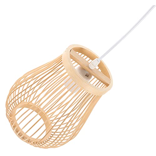 DIYEAH Hängelampe Geflochtener Lampenschirm Vintage Pendelleuchte für Küche Restaurant ohne Glühbirne mit Sockel Dekorative Beleuchtung für Gemütliche DIYEAH Hängelampe Geflochtener Lampenschirm Vintage Pendelleuchte für Küche Restaurant ohne Glühbirne mit Sockel Dekorative Beleuchtung für Gemütliche von DIYEAH