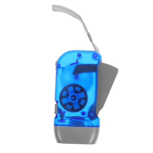 DIYEAH Handkurbel LED Taschenlampe Handbetriebene Notfallleuchte Kompakt Leicht Für Camping Wandern Outdoor Sicherheitswerkzeug Ohne Batterien von DIYEAH