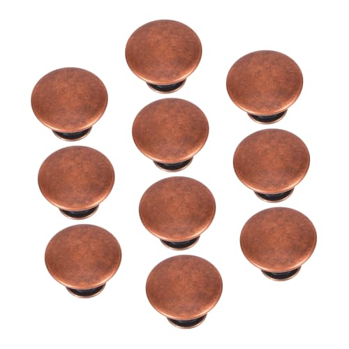 DIYEAH Hohlgriff Einloch Ziehgriff für Schrank Kleiderschranktüren Leichter Robuster Möbelgriff mit Rundem Flachem Kopf Rotbraun für Kommode und Schrank DIYEAH Hohlgriff Einloch Ziehgriff für Schrank Kleiderschranktüren Leichter Robuster Möbelgriff mit Rundem Flachem Kopf Rotbraun für Kommode und Schrank von DIYEAH