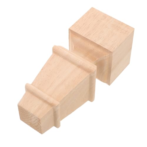 DIYEAH Holzmöbelbeine für Kommoden Sofas und Tische Stabile Dekorative Möbelbeine Massivem Holz Schnell und Einfach zu Montieren für Vielseitige Anwendungen Wohnräumen von DIYEAH