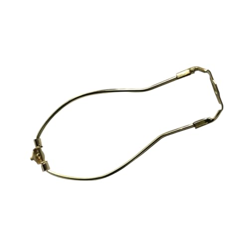 DIYEAH Horn Lamp Bracket Chromierter Lampenhalter aus Langlebigem Eisen für Steh Tischlampen Stabile Halterung Einfach zu Montieren Elegantes Goldenes Design für Wohnraumdekoration DIYEAH Horn Lamp Bracket Chromierter Lampenhalter aus Langlebigem Eisen für Steh Tischlampen Stabile Halterung Einfach zu Montieren Elegantes Goldenes Design für Wohnraumdekoration von DIYEAH