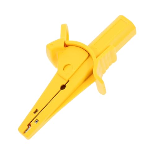 DIYEAH Isolierte Krokodilklemme für Multimeter Leistungsstarker Sicherer Prüfclip Vollisoliert Gelb Vielseitiger Strommessklemme Für Aktuelle Messungen DIYEAH Isolierte Krokodilklemme für Multimeter Leistungsstarker Sicherer Prüfclip Vollisoliert Gelb Vielseitiger Strommessklemme Für Aktuelle Messungen von DIYEAH