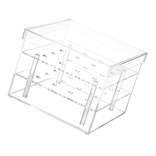 DIYEAH Kasten transparenter Blumenkasten bescherung Weihnachten präsente Weihnachten dekoäste blumenregal Hochzeit Valentinstagboxen klarer Blumenhalter Blumentopf Männer Acryl von DIYEAH