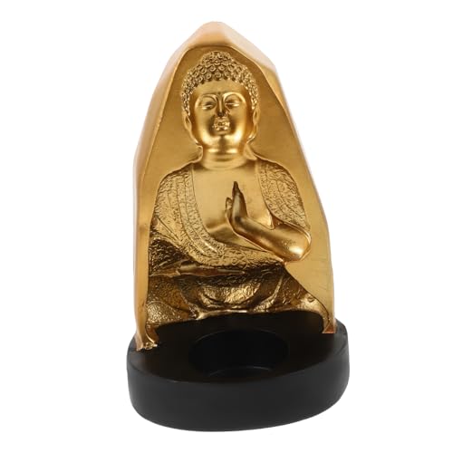 DIYEAH Resin Buddha Teelichthalter Für Moderne Wohnkultur Einzigartiger Buddha Kopf Kerzenhalter Aus Hochwertigem Polyresin Für Tischdekoration Bei Festen Wie Halloween Weihnachten Und DIYEAH Resin Buddha Teelichthalter Für Moderne Wohnkultur Einzigartiger Buddha Kopf Kerzenhalter Aus Hochwertigem Polyresin Für Tischdekoration Bei Festen Wie Halloween Weihnachten Und von DIYEAH