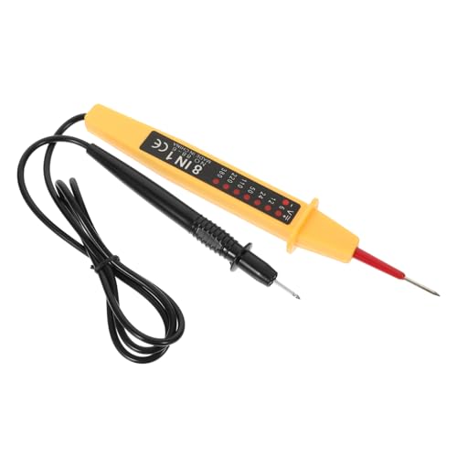 DIYEAH Kfz Spannungsprüfer Auto Diagnosegerät Multifunktion Voltage Tester Kabelprüfer für Präzise Stromkreisprüfung Robustes Gehäuse Handlich Langlebig Einfach zu Bedienen und von DIYEAH