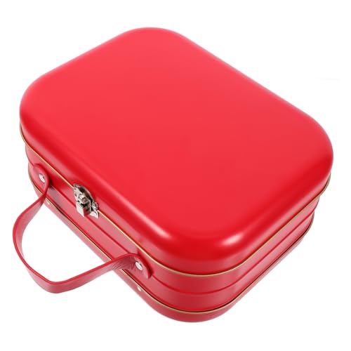 DIYEAH Kleine Weißblech-kofferbox Mit Griff Weißblech-aufbewahrungsbox Für Schreibtisch Blech-andenkenbox Mehrzweck-weißblechbox Zur Aufbewahrung DIYEAH Kleine Weißblech-kofferbox Mit Griff Weißblech-aufbewahrungsbox Für Schreibtisch Blech-andenkenbox Mehrzweck-weißblechbox Zur Aufbewahrung von DIYEAH