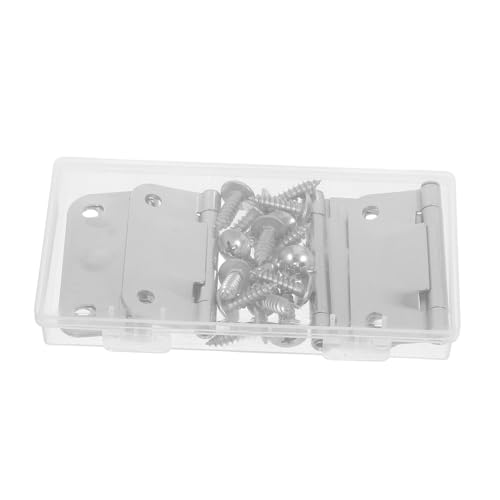 DIYEAH Kühlerscharniere Edelstahlkühler Edelstahlscharniere Für Edelstahlkühlerzubehör Marine Edelstahlscharniere Gefrierschranktürscharniere Türscharniere Edelstahl Silber DIYEAH Kühlerscharniere Edelstahlkühler Edelstahlscharniere Für Edelstahlkühlerzubehör Marine Edelstahlscharniere Gefrierschranktürscharniere Türscharniere Edelstahl Silber von DIYEAH