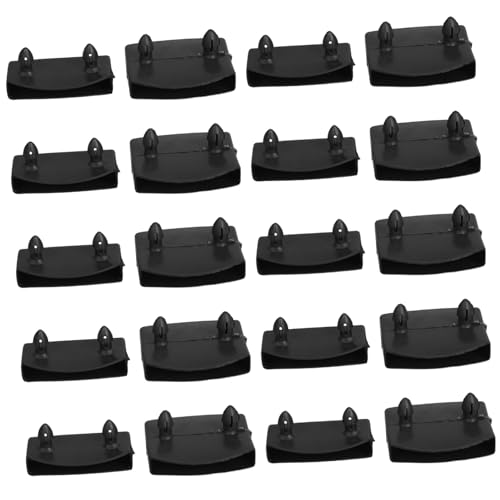 DIYEAH Kunststoff Endkappen für Lattenrost Ersatzteile Bettrahmen Halterung Langlebig und Vielseitig für Büro Holzbetten Einfache Montage ohne Werkzeug Stabile Abdeckung für Bettenden von DIYEAH