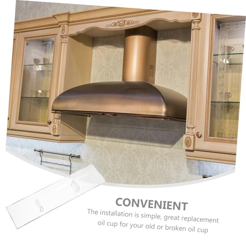 DIYEAH Kunststoff Ölauffangbehälter für Dunstabzugshaube Wiederverwendbarer Fettauffangbecher Installieren Langlebig Küchenzubehör zur Sauberen Abfallöl-sammlung DIYEAH Kunststoff Ölauffangbehälter für Dunstabzugshaube Wiederverwendbarer Fettauffangbecher Installieren Langlebig Küchenzubehör zur Sauberen Abfallöl-sammlung von DIYEAH