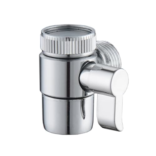 DIYEAH Kupfer Duscharm Umschaltventil Einhebel Wasserhahn Verteiler Langlebig Verchromt für Handbrause und Wasserhähne mit Einfachem Einhandbetrieb DIYEAH Kupfer Duscharm Umschaltventil Einhebel Wasserhahn Verteiler Langlebig Verchromt für Handbrause und Wasserhähne mit Einfachem Einhandbetrieb von DIYEAH
