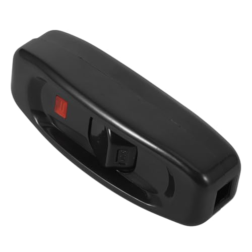DIYEAH LED Lichtschalter mit Druckknopf und LED Anzeige für Lampen und Gerätekabel Moderner Inline Schalter für Einfache Installation und Vielseitige Anwendungen in Wohnräumen von DIYEAH