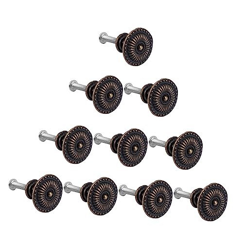 DIYEAH Legierung Griff Retro Schrankknöpfe für Möbel mit Schrauben Antike Schubladengriffe für Küchenschränke und Schmuckkästen DIYEAH Legierung Griff Retro Schrankknöpfe für Möbel mit Schrauben Antike Schubladengriffe für Küchenschränke und Schmuckkästen von DIYEAH