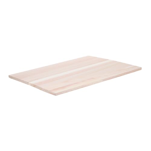 DIYEAH Massivholzplatte Unbehandeltes Holzbrett für Raumtrennung Crafting Elegante Trennwand für Kreative Projekte und Kleiderschrankorganisation von DIYEAH