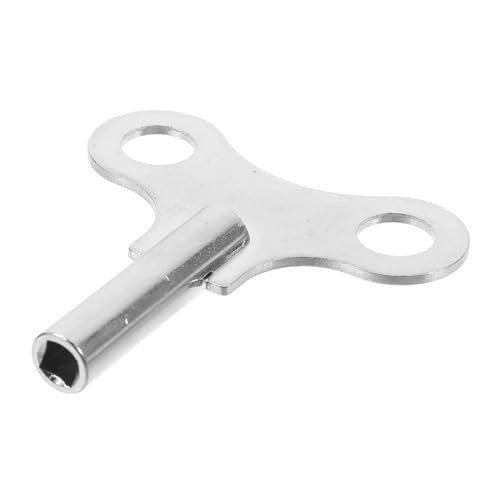 DIYEAH Mechanischer Uhrenschlüssel aus Stahl Weiß Retro Standuhr Aufziehschlüssel Reparaturwerkzeug für Antike Uhren und Großvateruhren mit Robustem Design DIYEAH Mechanischer Uhrenschlüssel aus Stahl Weiß Retro Standuhr Aufziehschlüssel Reparaturwerkzeug für Antike Uhren und Großvateruhren mit Robustem Design von DIYEAH