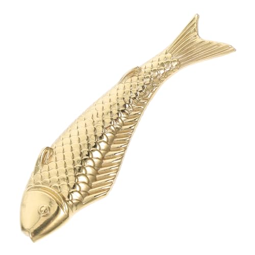 DIYEAH Messing Fisch Möbelgriff Vintage Design Einsetzbar für Schränke Kleiderschränke Schuhschränke und Tv schränke Chic und Praktisch für Zuhause und Büro DIYEAH Messing Fisch Möbelgriff Vintage Design Einsetzbar für Schränke Kleiderschränke Schuhschränke und Tv schränke Chic und Praktisch für Zuhause und Büro von DIYEAH