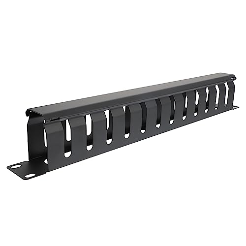 DIYEAH Kabel-organizer Aus Metall Steckplätze Horizontal Rackmontage -verkabelungsmanagement Für Monitore Und Bürokabel Kabelmanagement- Mit Stabiler Montage Für DIYEAH Kabel-organizer Aus Metall Steckplätze Horizontal Rackmontage -verkabelungsmanagement Für Monitore Und Bürokabel Kabelmanagement- Mit Stabiler Montage Für von DIYEAH