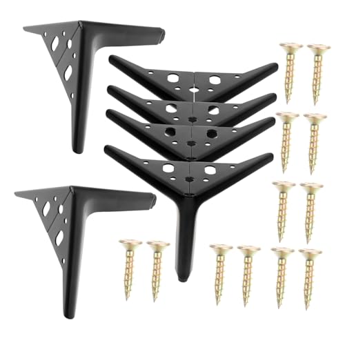 DIYEAH Metall Möbelfüße Schwerlast Möbelfüße Ersatz Sofa Couch Tisch Schrank Füße Stabil Für Wohnzimmer Schlafzimmer Badezimmer Möbelstützen von DIYEAH