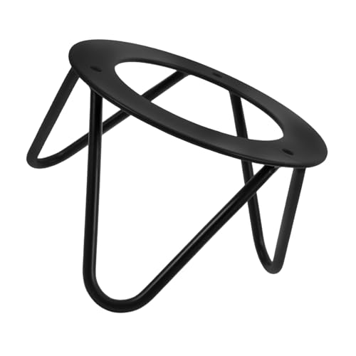 DIYEAH Metallständer für Möbel und Dekoration Pulverbeschichteter Schwarzer Metallhalter Stabiles Einfach zu Montierendes Gestell für Obsttabletts und Snackplatten Langlebige von DIYEAH