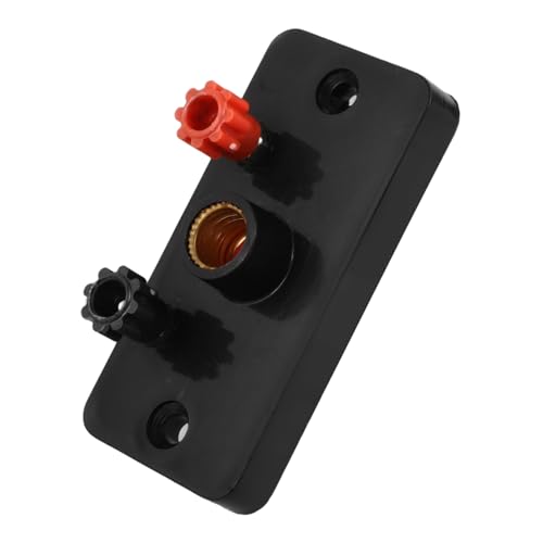 DIYEAH Miniatur Lampenfassung Schraubfassung Elektrischer Lampensockel für Physik Experimente Robuster Halter für Stromkreise Kompakt und Vielseitig für Labor und Unterricht von DIYEAH