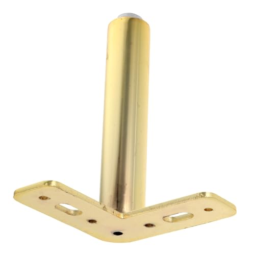 DIYEAH Möbelbeine tischbeine metallfüße Stützfüße Schreibtisch Beine Bank Beine möbelfüße Beinlampe Sofafüße aus Metall Ersatzbeine für Sofa Beine für Kommode Patas para mesa Eisen Golden von DIYEAH
