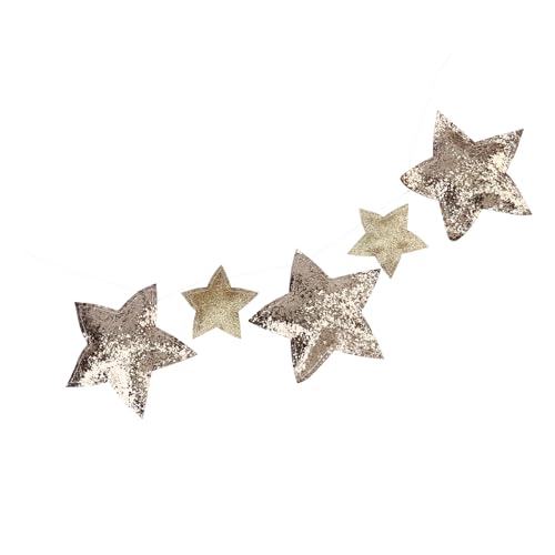 DIYEAH Nordic Handgewebte Sternen hängedekoration für Kinderzimmer Babybett Mobiler Geschenkidee Natürliche Langlebige Pendants Jungen Mädchen Raumdekoration von DIYEAH