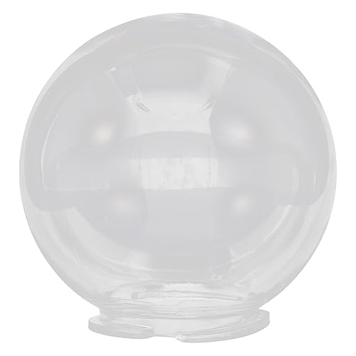 DIYEAH Outdoor Lampenschirm Wasserfester Kunststoff Lichtschutzabdeckung für Gartenbeleuchtung Kreative Kugel Design Lampe Zubehör Installieren von DIYEAH