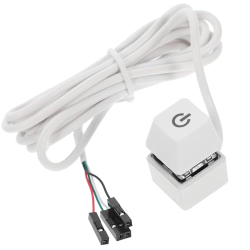 DIYEAH PC Power Button mit LED Anzeige Externer Schalter für Desktop Computer Verlängerungskabel Installieren Robust und Langlebig Geeignet für PC Modelle Zufällige Farbe Zufällige Farbe DIYEAH PC Power Button mit LED Anzeige Externer Schalter für Desktop Computer Verlängerungskabel Installieren Robust und Langlebig Geeignet für PC Modelle Zufällige Farbe Zufällige Farbe von DIYEAH