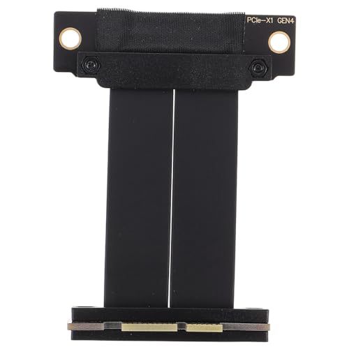 DIYEAH PCIe-Riser-Kabelverlängerung: PCI Express 1x Vertikalmontageadapter, rechtwinkliges GPU-Verlängerungskabel für Grafikkarte, PC-Mining, externe GPU-Einrichtung von DIYEAH