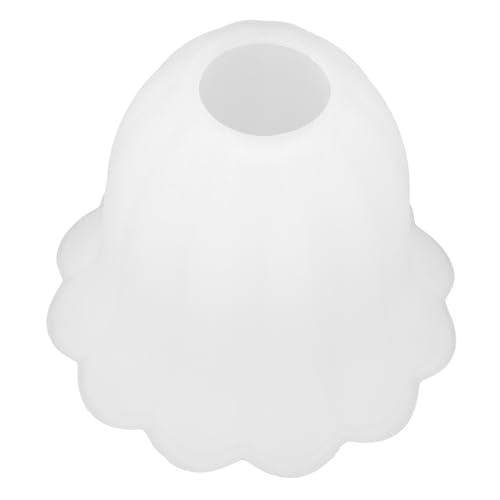 DIYEAH Pendelleuchte Lampenschirm Blütenform Mattglas für Wohnzimmer und Schlafzimmer Eleganter Lichtschutz Installieren Warmes Schaffen von DIYEAH