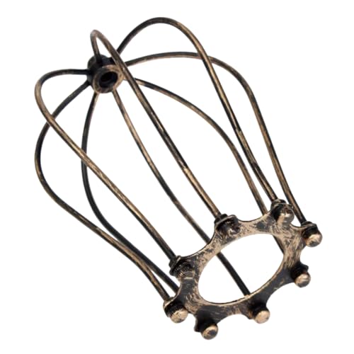 DIYEAH Retro Eisen Lampenschirm Vintage Lampenschutz Leuchtenschirm für Wohnzimmer Wand Deckenleuchte Vintage Stil Langlebig und Schützend von DIYEAH