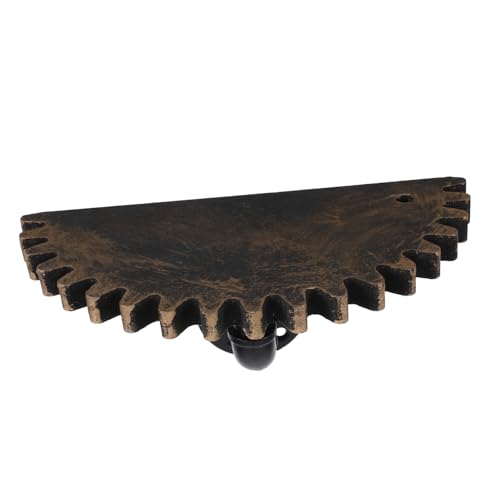 DIYEAH Rustikales Wandregal Robustem mit Industriellem Wasserrohr Design Schwebendes Regalbrett mit Schrauben Schwer Belastbare Montagehalterung für Wohnzimmer Bar und Küche von DIYEAH