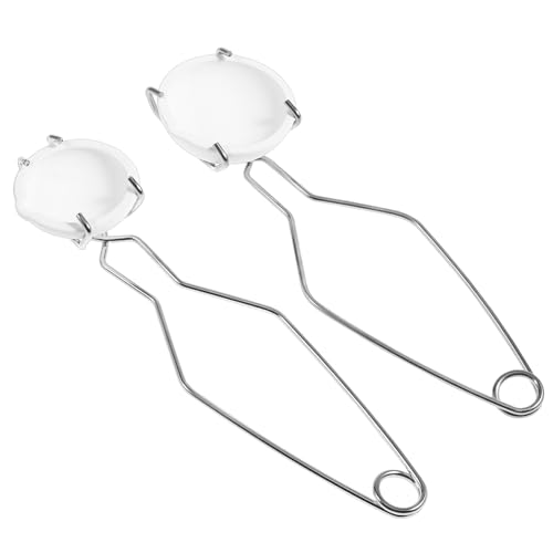 DIYEAH Schmelztiegel aus Hitzebeständigem Material mit Tiegeln und Unzen und Robusten Stahlzangen für Sicheres Schmelzen von Schmuckmetallen und Silberlegierungen von DIYEAH