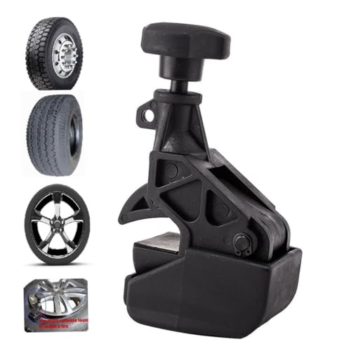 DIYEAH Schwarzer Reifenmontagekopf Auto Reifen Demontage Werkzeug Set mit Federbelastetem Hub mechanismus Strapazierfähiger Kunststoff für Felgen Passend für Niedrigprofil Standardreifen DIYEAH Schwarzer Reifenmontagekopf Auto Reifen Demontage Werkzeug Set mit Federbelastetem Hub mechanismus Strapazierfähiger Kunststoff für Felgen Passend für Niedrigprofil Standardreifen von DIYEAH