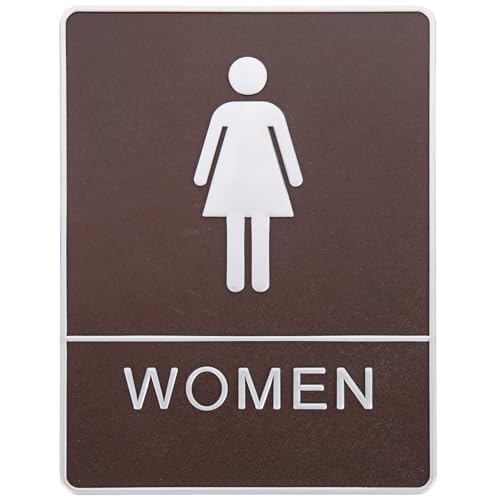 DIYEAH Selbstklebendes Toilettenschild für Männer und Frauen Design für Badezimmer Restaurants und Hotels Klare Wegweisung Langlebig und Einfach Anzubringen von DIYEAH