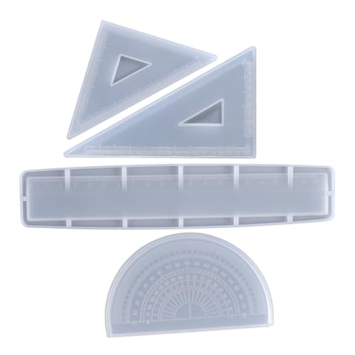 DIYEAH Silikonform für Gerade Lineale Präzises DIY Ruler Making Mold und Ölbeständig Vielseitig für Epoxidharz Gießen Umfassendes für Kreative Bastelprojekte von DIYEAH