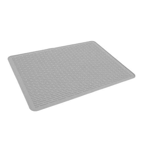 DIYEAH Silikonschutzkissen Induktionsherd Schalter Arbeitsplatte Kochfeld aus Silikon Induktionskochfeld Silikonmatte ölbeständige Herdplatte Küchenmatte Kieselgel Hellgrau von DIYEAH