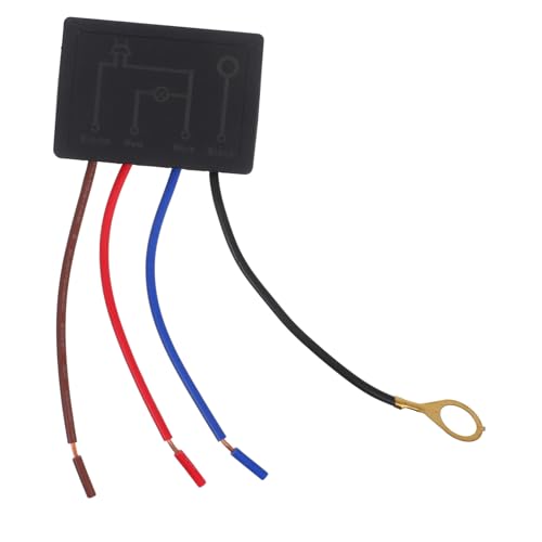 DIYEAH Touch Schalter für Tischlampen mit Helligkeitsregelung Kapazitiver LED Touch Sensor Lichtschalter Kompakt Tragbar Überhitzungsschutz Ersatzmodul für Schreibtischlampen von DIYEAH