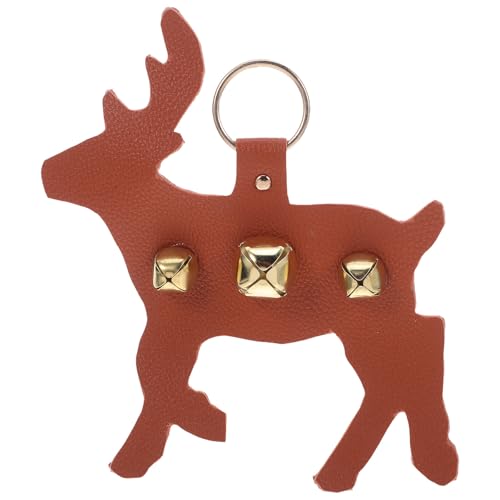 DIYEAH Türknauf-Aufhänger für Weihnachten: Schlitten-Türklingel-Aufhänger, rustikaler Weihnachts-Rentier-Türklopfer, Weihnachts-Eingangsdekor für Bauernhaus DIYEAH Türknauf-Aufhänger für Weihnachten: Schlitten-Türklingel-Aufhänger, rustikaler Weihnachts-Rentier-Türklopfer, Weihnachts-Eingangsdekor für Bauernhaus von DIYEAH