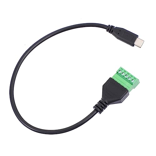 DIYEAH Type C Verlängerungskabel mit Schraubklemmen Adapter für Pin Datenübertragung Lötfreies Design für Computer Smartphones und Tablets DIYEAH Type C Verlängerungskabel mit Schraubklemmen Adapter für Pin Datenübertragung Lötfreies Design für Computer Smartphones und Tablets von DIYEAH