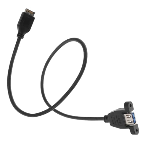 DIYEAH USB Type E USB Verlängerungskabel mit Schrauben für Desktop Motherboard Stabile Verbindung Schnelle Datenübertragung Langlebiges Adapterkabel von DIYEAH