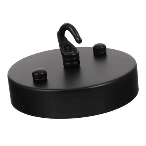DIYEAH Vintage Kronleuchter Deckenplatte mit Haken Robuste Retro Lampen Baldachin Deckenrosette für Pendelleuchte Dekorative Deckenbefestigung für Wohnzimmer Restaurant und Bar von DIYEAH