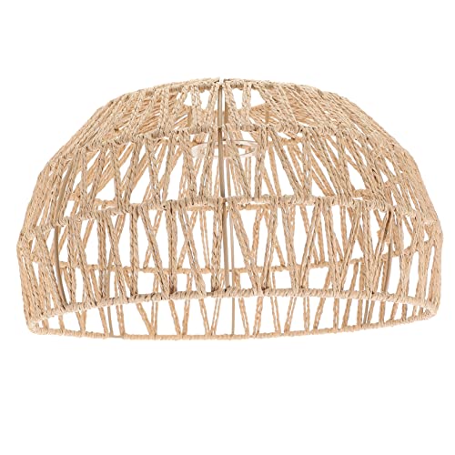 DIYEAH Vintage Lampenschirm Rattan Handgewebter Lampenschirm für Decken Steh und Wandleuchten Retro Stil für Wohnzimmer Esszimmer und Cafés Einfache Montage und Vielseitige Nutzung DIYEAH Vintage Lampenschirm Rattan Handgewebter Lampenschirm für Decken Steh und Wandleuchten Retro Stil für Wohnzimmer Esszimmer und Cafés Einfache Montage und Vielseitige Nutzung von DIYEAH