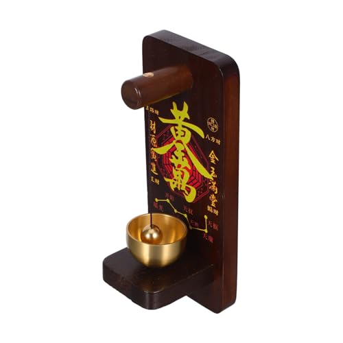 DIYEAH Vintage Magnetische Türglocke aus Massivem Messing mit Holz Windspiel Langlebiger Klang für Eingangsbereich Garten und Geschäft Rustikale Feng Shui Dekoration für Einladende DIYEAH Vintage Magnetische Türglocke aus Massivem Messing mit Holz Windspiel Langlebiger Klang für Eingangsbereich Garten und Geschäft Rustikale Feng Shui Dekoration für Einladende von DIYEAH