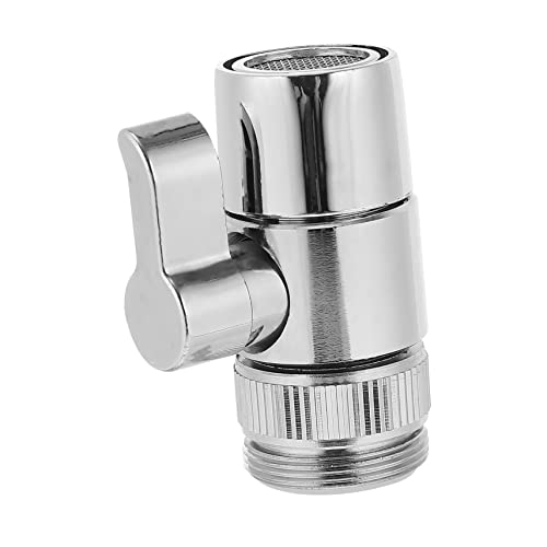 DIYEAH Waschmaschinen Wasserhahn Adapter Robuster Kupferanschluss für Einfachen Schlauchanschluss Kompatibel mit Meisten Wasserhähnen Bad und Küche Rostfrei Hoher Druckwiderstand von DIYEAH
